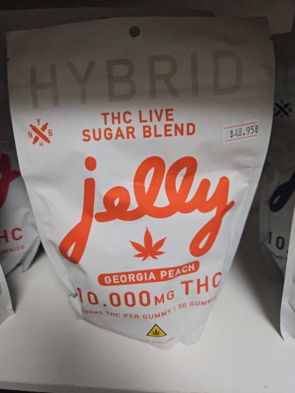 Jelly - Gummies THC 10,000mg Live Sugar Blend, 50ct - Image 4