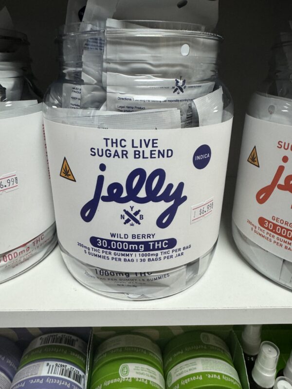 jelly THC Live Sugar Blend 30000MG – 30CT - Image 4