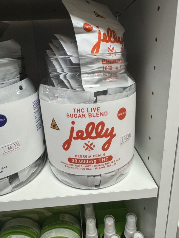 jelly THC Live Sugar Blend 30000MG – 30CT - Image 3