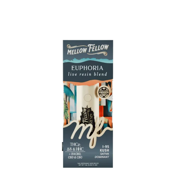 Mellow Fellow Hemp Disposables - Live Resin