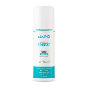 cbdMD Broad Spectrum 3oz Roll-On - Freeze