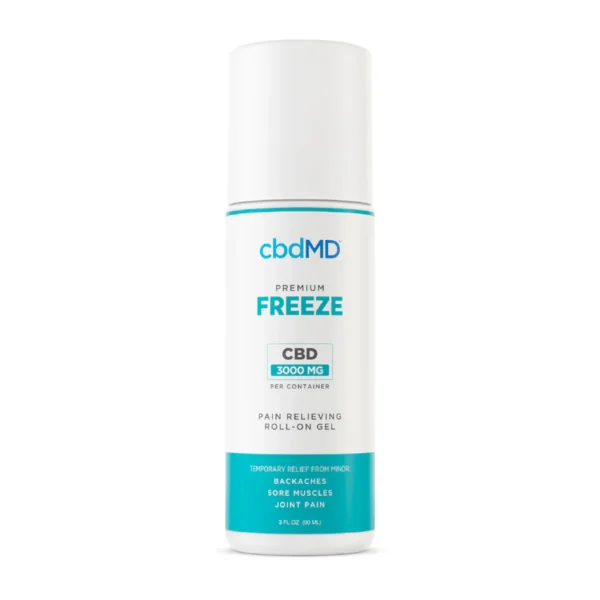 cbdMD Broad Spectrum 3oz Roll-On - Freeze