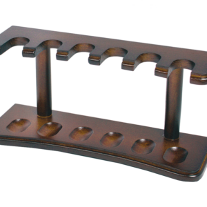 6 Pipe Rack Walnut